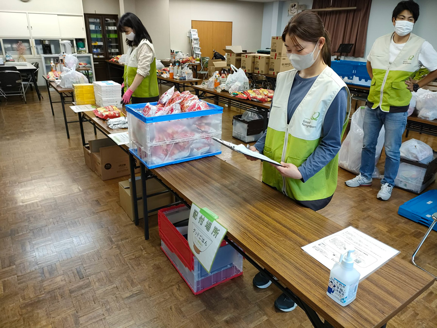 グッドごはんの活動の様子