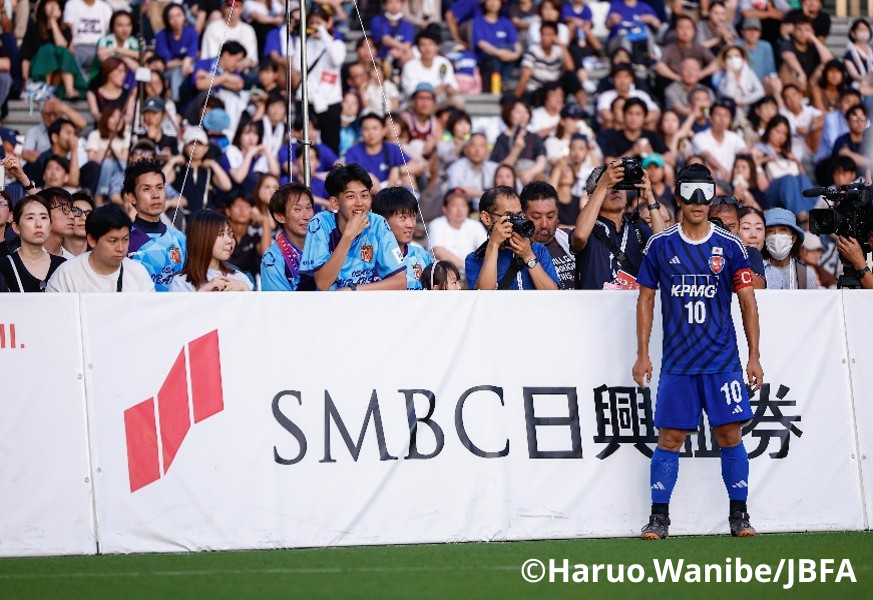 ブラインドサッカー®大会ボランティア(日本ブラインドサッカー協会)の活動の様子