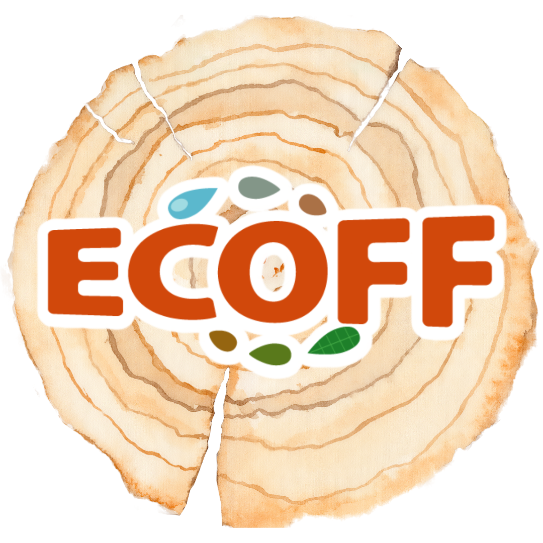 村おこしNPO法人ECOFFのロゴ